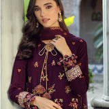 FESTIVE FORMAL CHIFFON EMBROIDERED SUIT