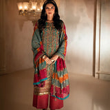 3PC Unstitched Luxury Formal Hand-Worked Suit (SUNW6RO009)