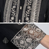 2PC Stitched Cambric Embroidered Suit (PML2PEC240)