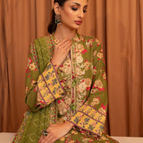 EMBROIDERED LUXURY KARANDI UNSTITCHED 3PCS