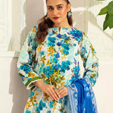 3PC Unstitched Doria Cambric Printed Suit (P283)