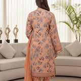 3PC Unstitched Printed Cambric Suit (SSW6U3P322)