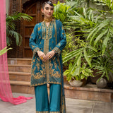 3pcs - Stitched Festive Formal Suit