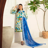 3PC Unstitched Doria Cambric Printed Suit (P283)
