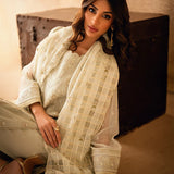 3PC Unstitched Festive Embroidered Suit (SUNS7JI051)