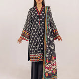 3PC UNSTITCHED - PRINTED CAMBRIC LAWN SUIT