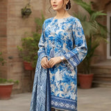 3PC Unstitched Printed Khaddar Suit (SUNS7ASI268)