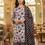 3PC Unstitched Cambric Printed Suit (SSW6U3P851)