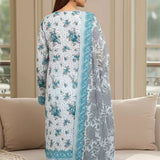 3PC Unstitched Printed Cambric Suit (SSW6U3P813)