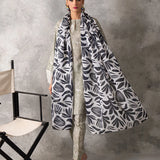 3pc Unstitched - Printed Lawn Silk Suit