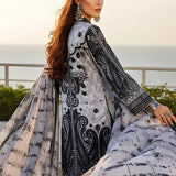 3PC Unstitched Printed Silk Lawn Suit (SUNS7ASI301)