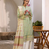2PC Stitched Jacquard Embroidered Shirt+Dupatta (SPL2PEC032)