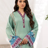 1PC Stitched Poly Viscose Printed Shirt