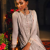 3PC FESTIVE FORMAL EMBROIDERED SUIT (LA23NO3)