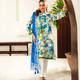 3PC Unstitched Doria Cambric Printed Suit (P283)