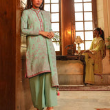 3Pc Unstitched - Viscose Jacquard Suit