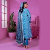 3pc Unstitched - Printed Lawn Suit