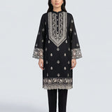 2PC Stitched Cambric Embroidered Suit (PML2PEC240)
