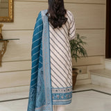 3PC Unstitched Cambric Printed Suit (SSW6U3P823)