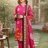 3PC Unstitched Khaddar Printed Suit (SSW6U3P843)