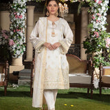 3PC Unstitched Festive Embroidered Suit (SUNW7NO095)