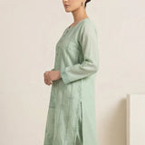 2PC Stitched Chiffon Embroidered Suit (LPS24LFT005)