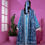 3pc Unstitched - Printed Lawn Suit