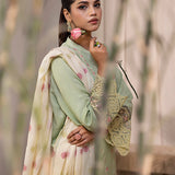 2PC Stitched Jacquard Embroidered Shirt+Dupatta (SPL2PEC032)
