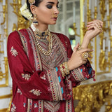 3PC FESTIVE FORMAL EMBROIDERED SUIT (JI001)