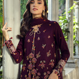 FESTIVE FORMAL CHIFFON EMBROIDERED SUIT