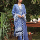 CHIKANKARI CAMBRIC EMBROIDERED SUIT