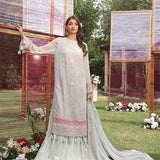 3PC FESTIVE STITCHED CHIFFON EMBROIDERED SUIT