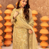 3PC Unstitched Festive Embroidered Suit (SUNS7JI056)