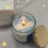 Blue Lilly Luxury Scented Candle