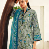3PC Unstitched Doria Cambric Printed Suit (P284)
