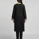 2PC Stitched Cambric Embroidered Suit (PML2PEC238)