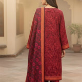 3PC Unstitched Khaddar Printed Suit (SSW6U3P842)