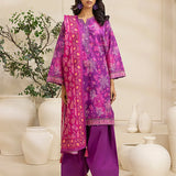 3PC Unstitched Printed Lawn Suit (P379)