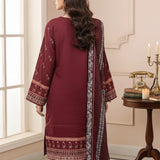 3PC Unstitched Cambric Printed Suit (SSW6U3P821)