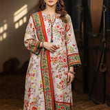 3PC Unstitched Printed Khaddar Suit (SUNS7ASI239)