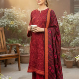 3PC Unstitched Khaddar Printed Suit (SSW6U3P842)