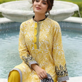 3PC Unstitched Printed Cambric Suit (SSW6U3P386)