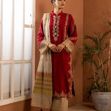 2PC Stitched Jacquard Embroidered Shirt Dupatta (SPL2PEC033)