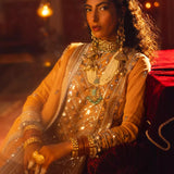 3PC FESTIVE FORMAL EMBROIDERED SUIT (LA23NO4)