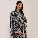 3pc Unstitched - Printed Lawn Suit