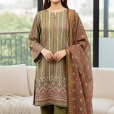 3PC Unstitched Printed Cambric Suit (SSW6U3P816)