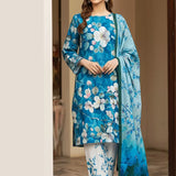 3PC Unstitched Printed Khaddar Suit (SUNS7ASI238)