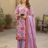3PC Unstitched Khaddar Printed Suit (SSW6U3P841)