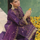 REGALIA-EMBROIDERED LUXURY CAMBRIC UNSTITCHED 3PCS