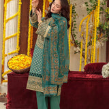 3PC Unstitched Festive Embroidered Suit (SUNW6NO039)